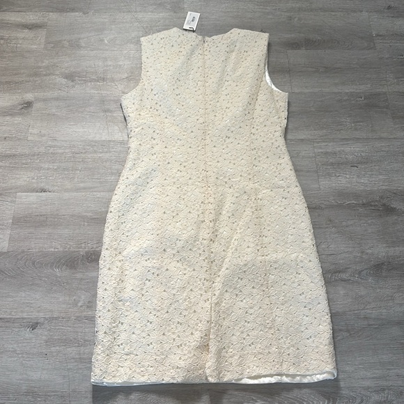Ivory Milly NWT mini sheath dress lace Sz 8 NWT org $450 - Picture 8 of 11